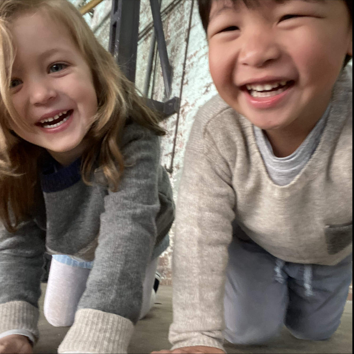 Kids Merino Wool Jumper: Arley Stripe in Forest Green – Atly Crew